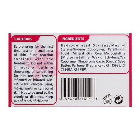 Nair Pretty Mini Wax Strips, For Body, Bikini & Sensitive Areas, With Chamomile & Cherry Extract, 12-Pack - Image 3