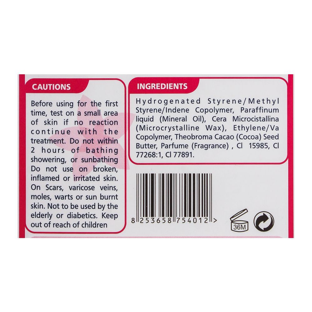 Nair Pretty Mini Wax Strips, For Body, Bikini & Sensitive Areas, With Chamomile & Cherry Extract, 12-Pack - Image 3