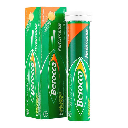 Bayer Pharmaceuticals Berocca Performance Dietary Supplement Tablets, 15-Pack - Main Image