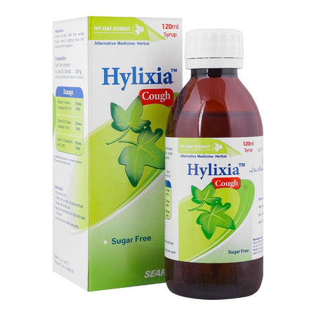 Searle Hylixia Cough Syrup, Suga-Free, 120ml - Main Image