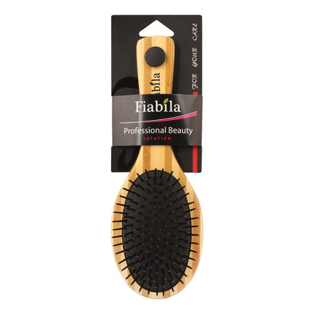 Fiabila Hair Brush, Teak, FB-07 - Main Image