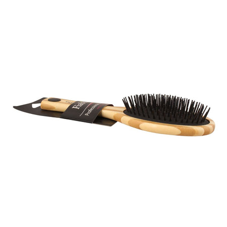Fiabila Hair Brush, Teak, FB-07 - Image 3