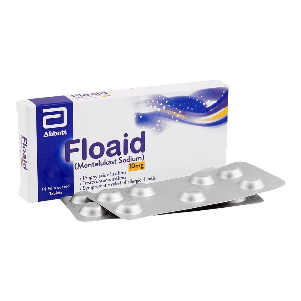 Abbott Floaid Tablet, 10mg, 14-Pack - Main Image