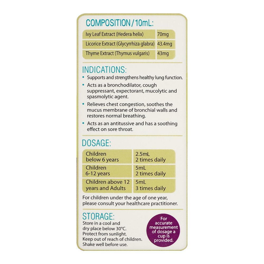 Getz Pharma Olcuf Plus Cough Syrup, 120ml - Image 4