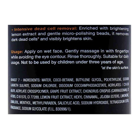 Garnier Turbo Bright Fairness Face Wash 100ml - Removes Dark Cells & Impurities for Clear Skin - Image 3
