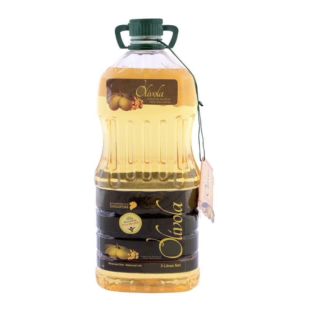 Mezan Olivola Olive & Canola Oil 3 Litres Bottle - Main Image