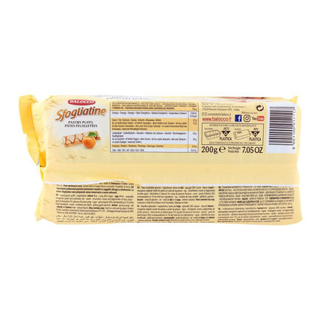 Balocco Sfogliatine Glazed Pastry 200gm - Image 2