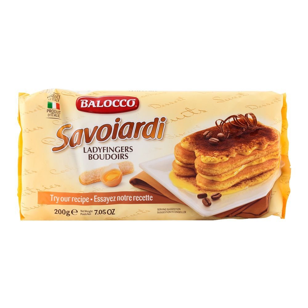 Balocco Savoiardi Biscuits 200gm - Main Image
