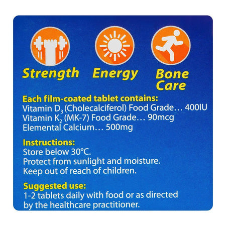 Getz Pharma Agnar Supplement Tablet, For Bone Care, 30-Pack - Image 4