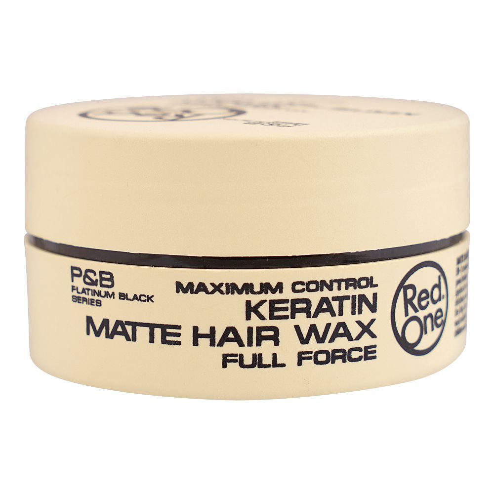 Red One Full Force Maximum Control Keratin Matte Hair Wax, 150ml - Main Image