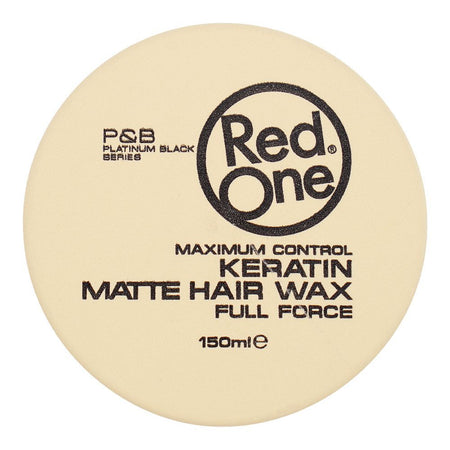 Red One Full Force Maximum Control Keratin Matte Hair Wax, 150ml - Image 2