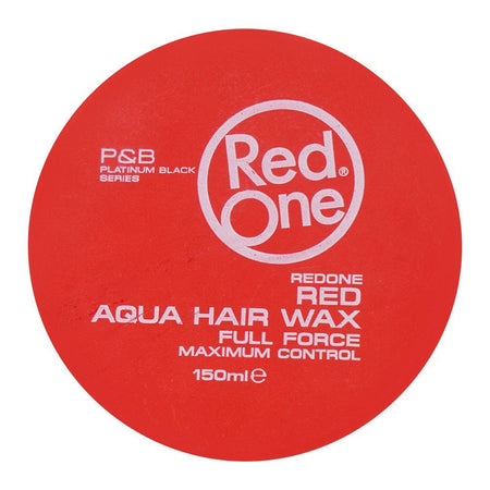Red One Full Force Maximum Control Red Aqua Hair Wax, 150ml - Image 3