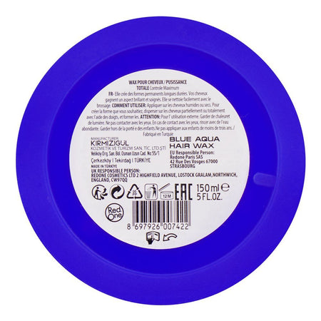 Red One Full Force Maximum Control Blue Aqua Hair Wax, 150ml - Image 4