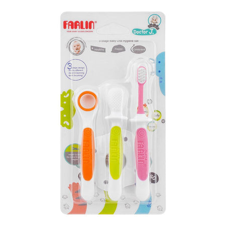 Farlin Doctor J. 3 Stage Baby Oral Hydiene Set, BDT-005-E - Main Image
