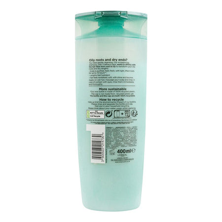 L'Oreal Paris Elvive Extraordinary Clay Re-Balancing Shampoo, For Oily Roots & Dry Ends, 400ml - Image 2