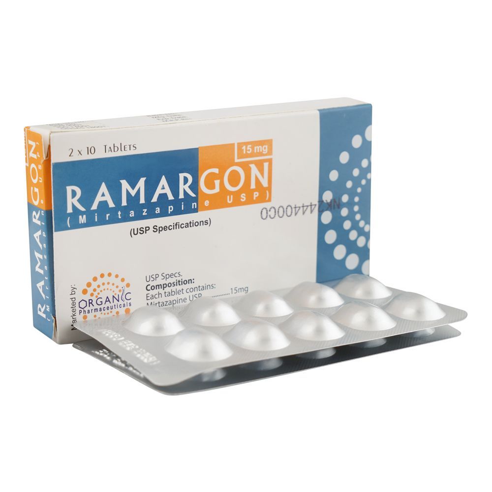 Organic Pharmaceutical Ramargon, 15mg, 20-Pack Tablets Box - Main Image