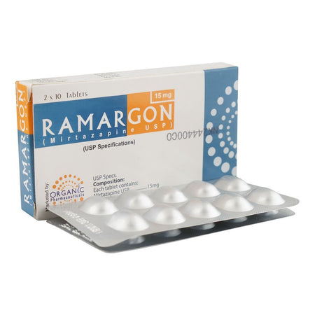Organic Pharmaceutical Ramargon, 15mg, 20-Pack Tablets Box - Main Image