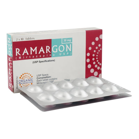 Organic Pharmaceutical Ramargon, 30mg, 20 Tablets Box - Main Image