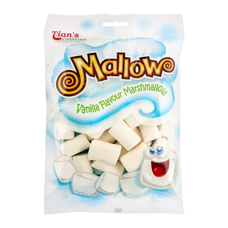 Tian's Confections Mallow, Vanilla Flavour Marshmallow, 80g - Main Image