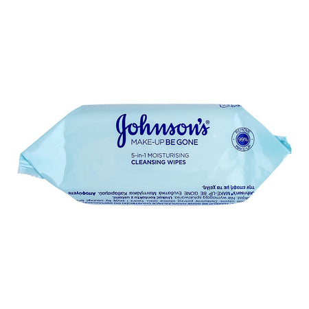 Johnson's Make-Up Gone 5in1 Moisturizing Wipes, 25-Pack - Image 3