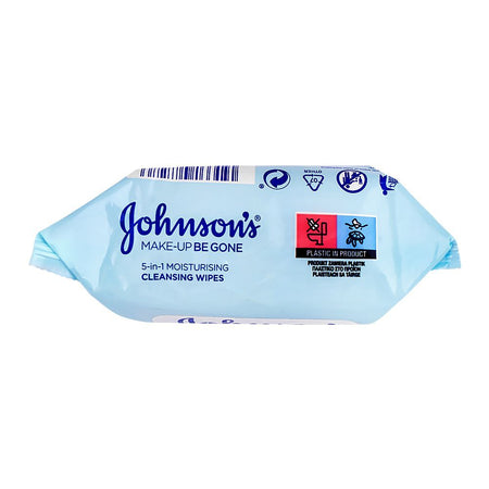 Johnson's Make-Up Gone 5in1 Moisturizing Wipes, 25-Pack - Image 4