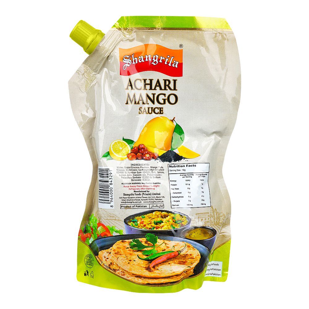 Shangrila Achari Mango Sauce, 400g - Image 2