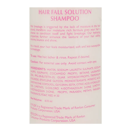 Revlon Flex Anti-Breakage Hair Fall Shampoo, 610ml - Image 3