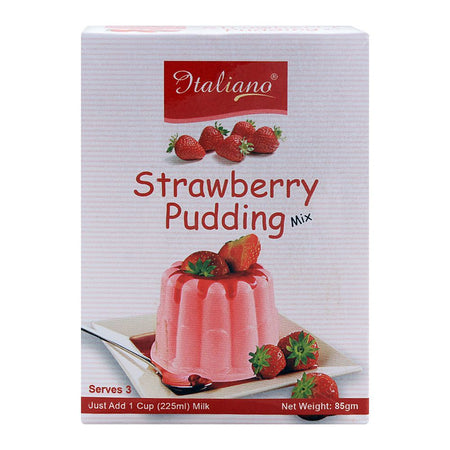 Italiano Strawberry Pudding Mix, 85g - Main Image