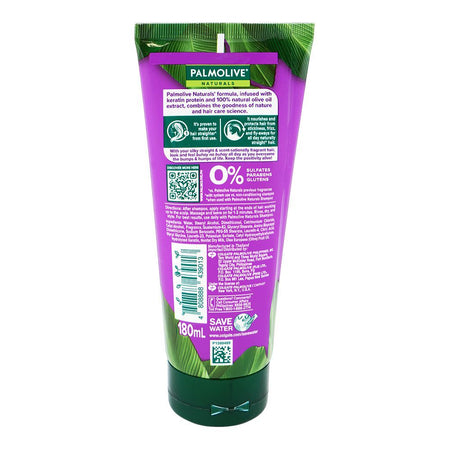 Palmolive Naturals Ultra Smooth Conditioner, Olive Oil & Keratin, For Frizzy & Wavy Hair, 180ml - Image 2
