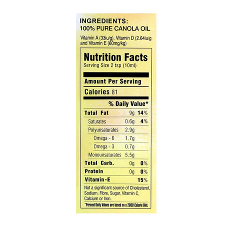 Eva Canola Oil 5 Litres Bottle - Image 4