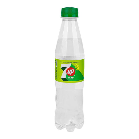7UP Zero Sugar Soft Drink Pet Bottle, 345ml - Main Image