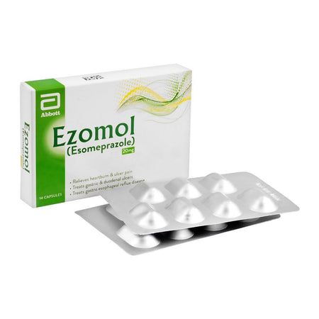 Abbott Ezomol Capsule, 20mg, 14-Pack - Main Image