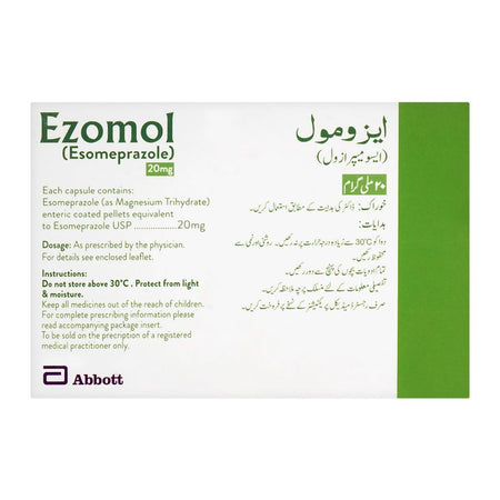 Abbott Ezomol Capsule, 20mg, 14-Pack - Image 2