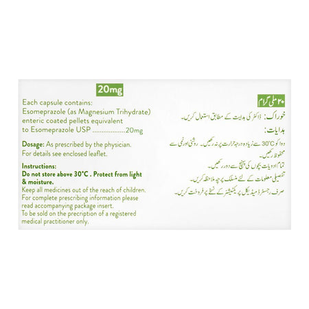 Abbott Ezomol Capsule, 20mg, 14-Pack - Image 3