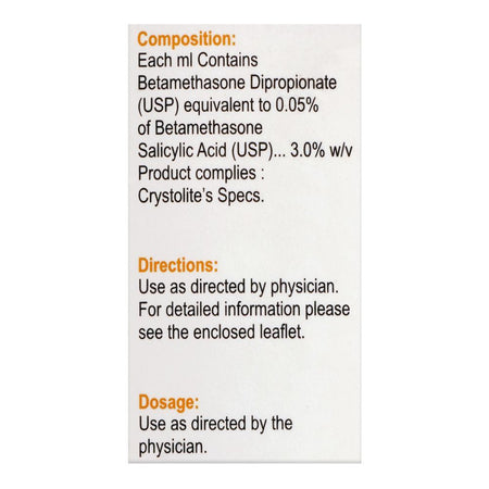 Crystolite Pharmaceuticals Valisone-S Lotion, 60ml - Image 3
