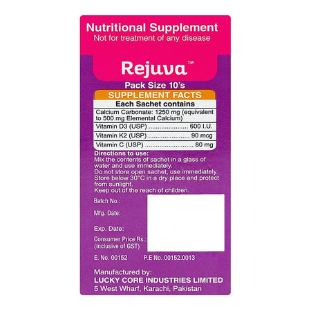 LCI Pharma Rejuva Sachets, 10-Pack - Image 3