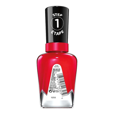 Sally Hansen Miracle Gel Nail Polish, 14.7ml, 470 Red Eye - Image 2