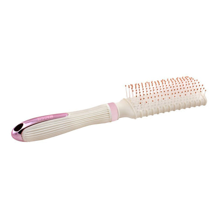 Maggie Hair Brush, White, Rectangle Shape, MG-43 - Main Image
