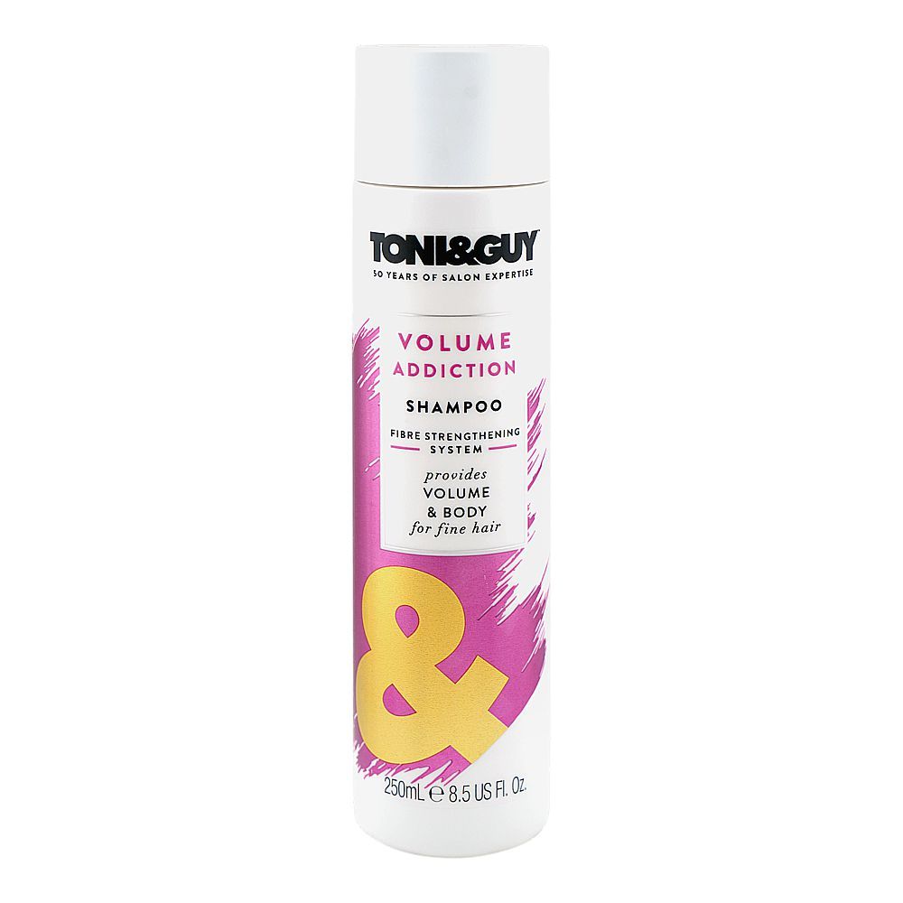 Toni & Guy Volume Addiction Fine Hair Shampoo, For Thin & Dull Hair, 250ml - Main Image