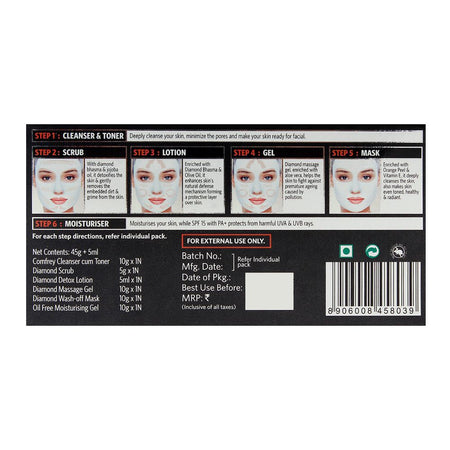 VLCC Natural Sciences Diamond 6 Step Facial Kit - Image 2