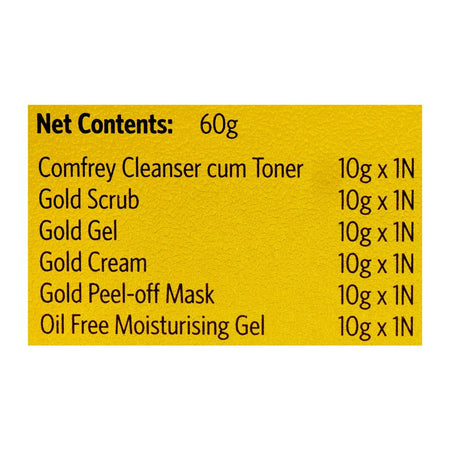 VLCC Gold 6 Step Facial Kit, SPF-15, PA+, 60g - Image 4