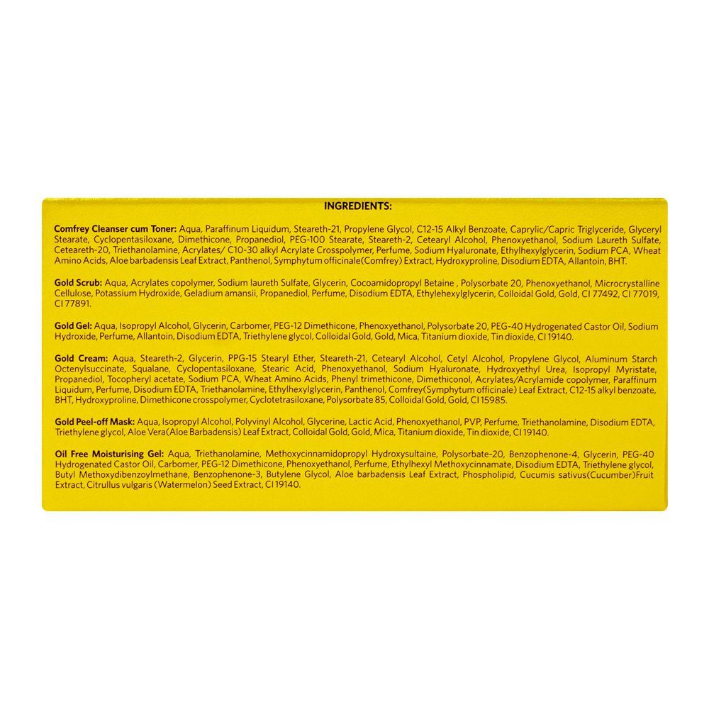 VLCC Gold 6 Step Facial Kit, SPF-15, PA+, 60g - Image 6