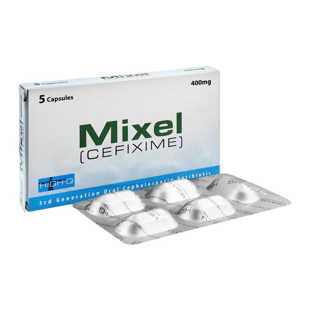 High-Q Pharmaceuticals Mixel Capsule, 400mg, 5-Pack - Main Image