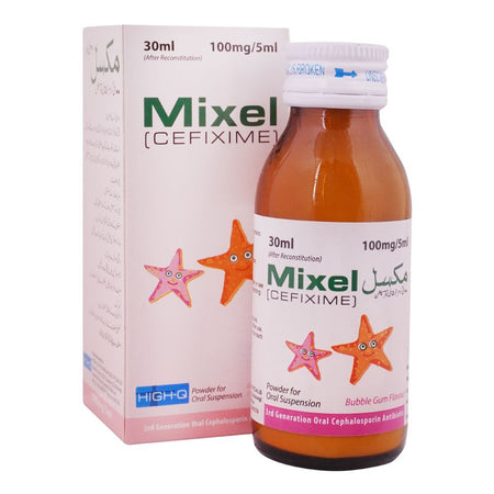 High-Q Pharmaceuticals Mixel Syrup, 30ml, 100mg/5ml - Main Image