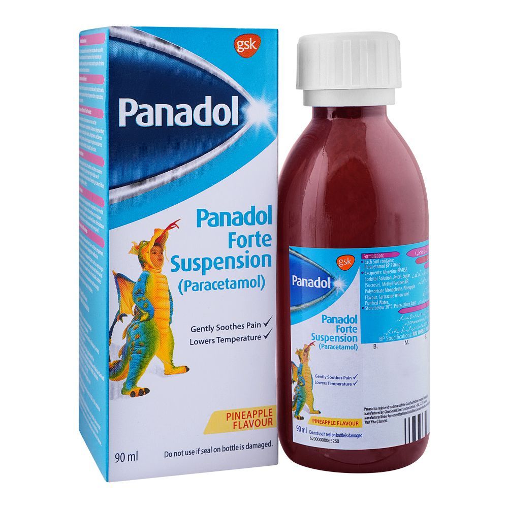 GSK Panadol Forte Suspension, 90ml - Image 2