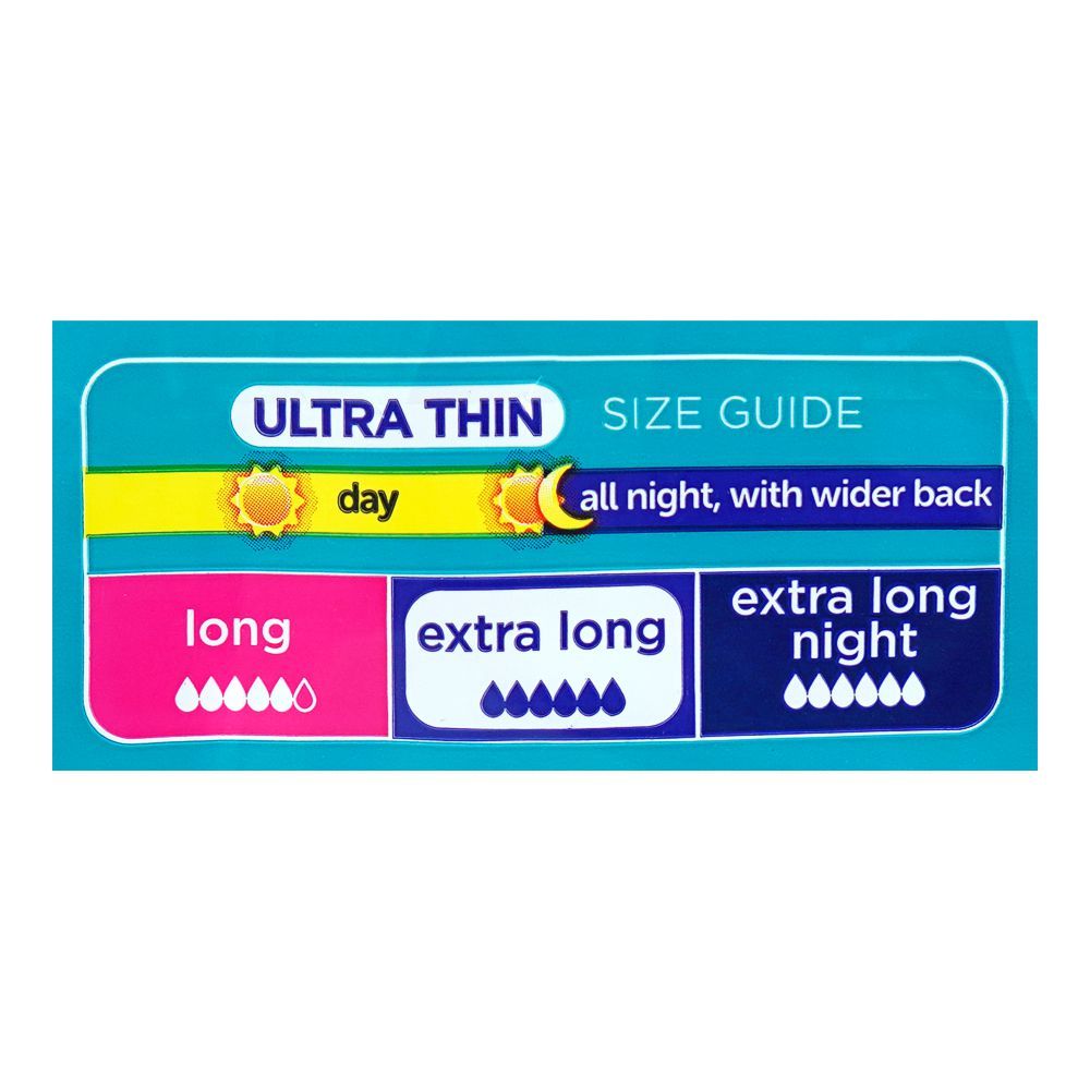 Always 3in1 Herbal Freshness Ultra Thin Extra Long Pads, 28-Pack, Save Rs.50/- - Image 4