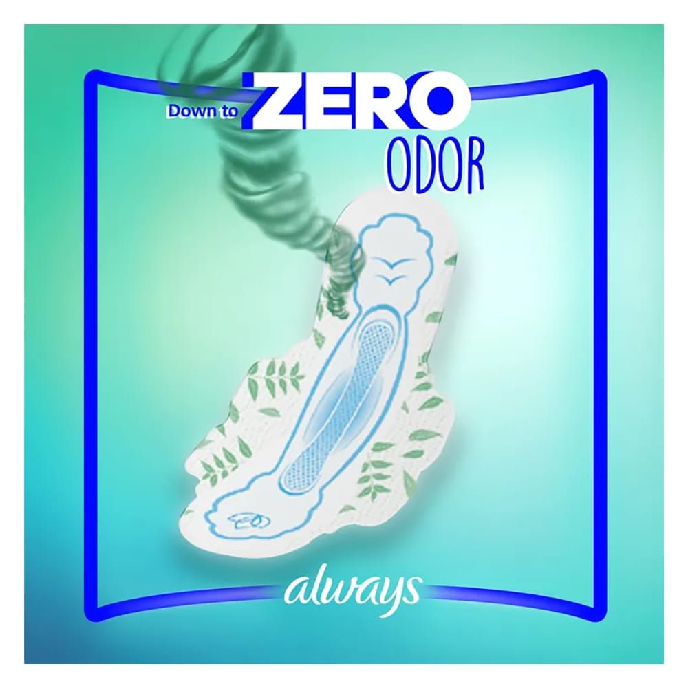 Always 3in1 Herbal Freshness Ultra Thin Long Pads, 32-Pack, Save Rs.50/- - Image 3