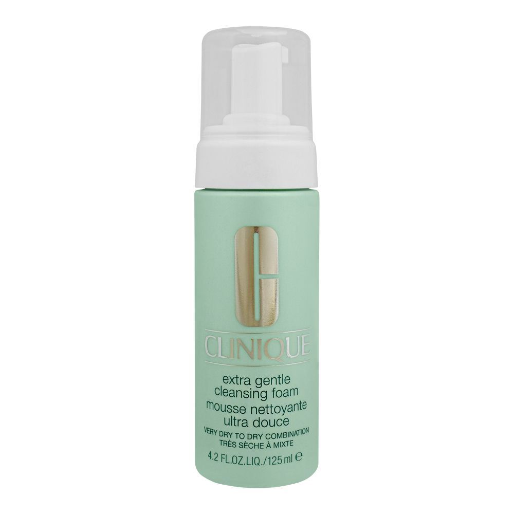 Clinique Extra Gentle Cleansing Foam, For Very Dry To Dry Combination, 125ml - Main Image