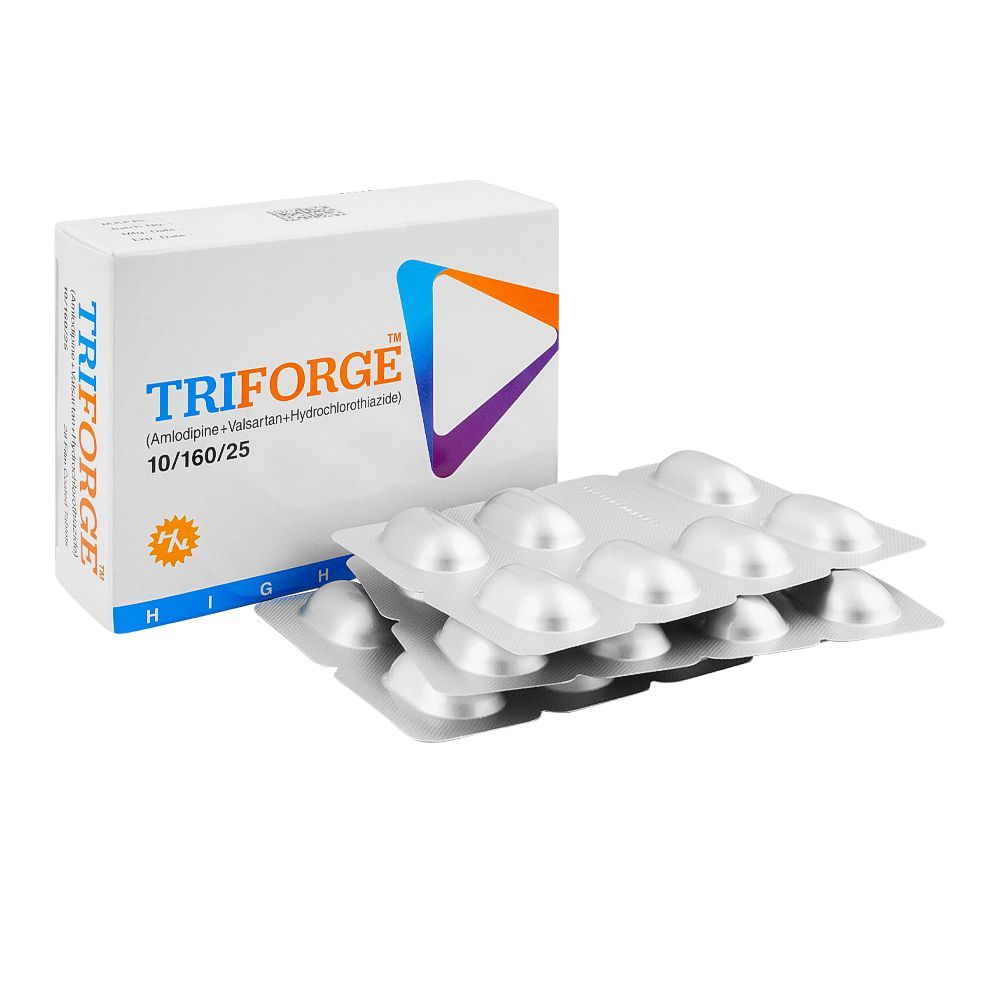 Highnoon Laboratories Triforge Tablet, 10/160/25mg, 28-Pack - Main Image