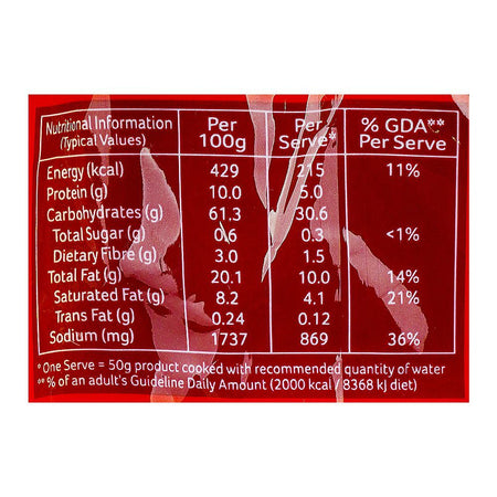 Knorr Noodles Chatt Patta, Family Pack, 4-Pack Inside - Image 7